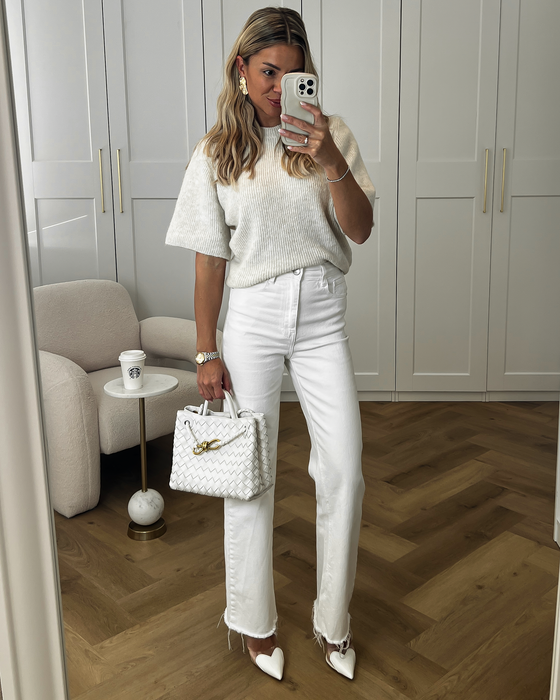 WILLOW - Straight Jeans in White